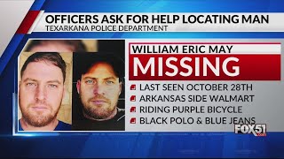 'Very concerned for his safety': Texarkana PD search for missing 38-year-old last seen late October