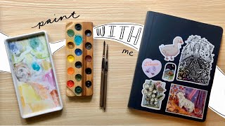 Paint with me -  Sketchbook Challenge