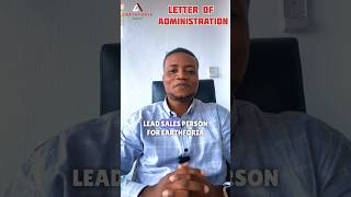 Land Documentation obtainable in Lagos Nigeria:  LETTER OF ADMINISTRATION #realestate #shorts