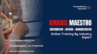 Kinaxis Maestro Online Training | Job Support & Certification Guidance | Contributor, Author, Admin!