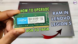 Lenovo Legion 5 Ram Upgrade ? | 8GB to 16GB | Full Tutorial Hindi | How to Upgrade Ram in Any Laptop