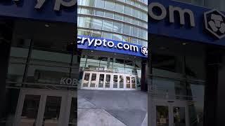 The new Kobe Bryant entrance at Crypto arena ♾️