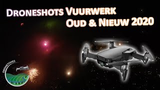 Droneshots Vuurwerk Oud & Nieuw 2020