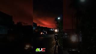 Pertanda Apakah Langit Merah di Malam Hari #shorts