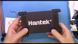 Review - Osciloscopio USB Hantek 6022BL con sonda logica.