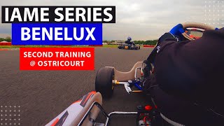 IAME Series Benelux @ Ostricourt - Second Training (Master / Senior Cup)