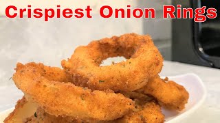 The Easiest Crispiest Onion Rings | Game Day Recipes