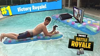 GIOCARE a FORTNITE in PISCINA!! (*difficilissimo*)