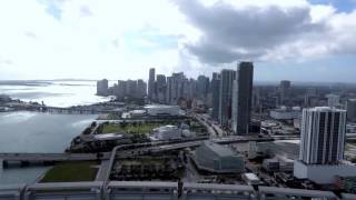 Miami from the top of Opera Tower