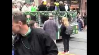 St Patricks Day San Francisco Comhaltas Float 2012