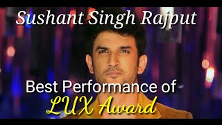 Sushant Singh Rajput Best performance 🎻 of LUX Award , Sushant Singh Dance , सुशांत सिंह राजपूत