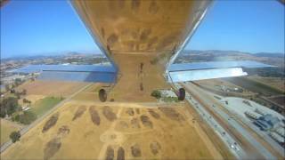 First Landing RV9A N824KJ 5/28/12 Tail Cam