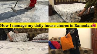 🌙✨How i manage my daily household in Ramadan | Skin care,cooking | Homemaker Daily Responsibilities