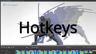 Cascadeur Hotkeys