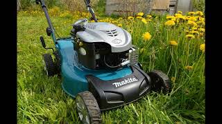 Звук обрезания травы  газонокосилки. The sound of lawn mower cutting grass.