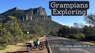 Grampians Exploring - KLR650 - Family Holiday