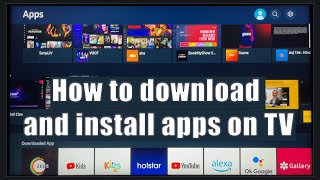 How to Download and Install Apps on Samsung TV | Add App to Smart TV