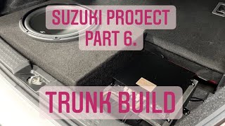 Cheap Sound Quality Car PART 6 - TRUNK BUILD - JL 13W3 Sub, Zapco ADSP Amp, Wiring