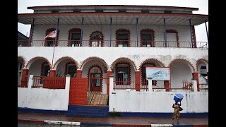 Visiting historical sites in Monrovia, Liberia