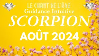 Scorpion ♏Août 2024 - Tout se débloque et la chance vous sourit !