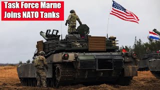 3rd Division Armour Live Fire with NATO Baltic Battlegroups - Latvia