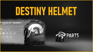 Modeling a Destiny Cosplay Helmet Using Blender