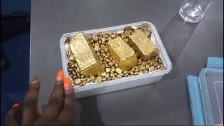 Sri Lankan Gold 5 KGS Nuggets from the mines and the 2 KGS Gold Bars Quality New Design Trending