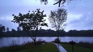 Watching a lightning storm in Texas