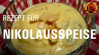 Wie du ein weihnachtlich-cremiges Dessert selber machen kannst: Nikolausspeise nach altem DDR Rezept