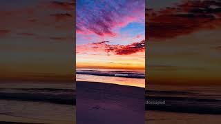 Sunset in the Australian beach #reels #video #australia #shortvideo