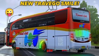 LIVERY KODENAME NEW TRAVEGO SMILE BUSSID V3.7.1 TERBARU