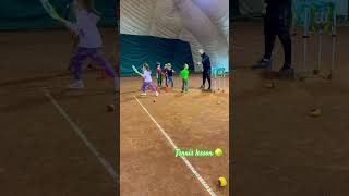 Play this game🎾brave boy #viral #shorts #viralshort #lifestyle #happykid #tennis #funtime #brave 🙀