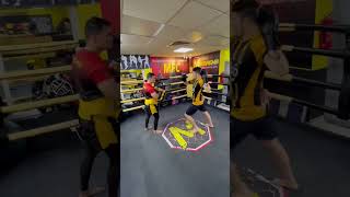 Muay Thai pads 9 sessions #muaythai #sparring #fitnesslifestyle #fitnessmotivation #fitnessaddict