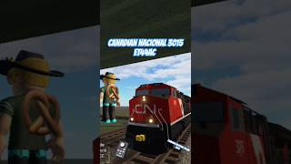 CN 3015 leading Intermodal Painted K5LLA Train Roblox