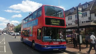 Full Route Visual: LFRD Route 22 Purley Station-East Grinstead (TPL264, LN51KYY)