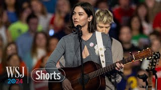 Musician Gracie Abrams Calls on Gen Z to Vote for Harris | WSJ News