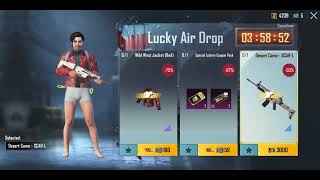 Desert Camo - SCAR-L | Lucky Air Drop BGMI | Get Free Gun Skin in Just AG Currency