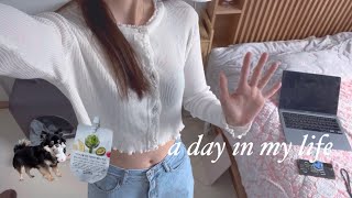 A productive day in my life - study vlog | 생산적이고 건강한 하루 보내기 ✈️