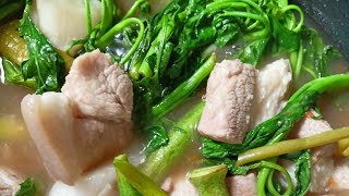 27 August 2024 Pork sinigang with gulay