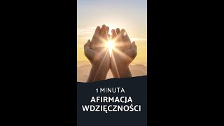 1 Minuta Afirmacja Wdzięczności z Mateuszem Bajerskim! 🙏 #Shorts #HipnoterapeutaMateuszBajerski