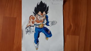 Drawing ULTRA INSTINCT VEGETA!| Dragonball Super | Youness Art