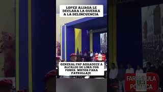 "Lopez Aliaga esta cumpliendo sus promesas, eso genera confianza"