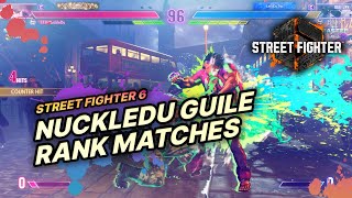 SF6 → NuckleDu (Guile) Ranked Matches #001