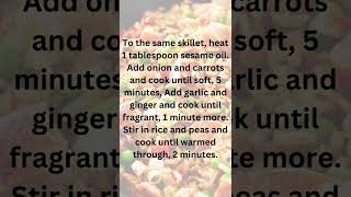 Chicken Fried Rice.healthy keto recipes.#shorts