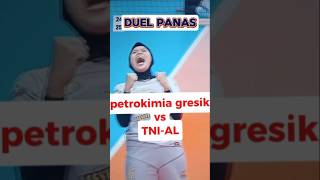 Gresik petrokimia vs TNI  AL#shorts #livoli #volleyball