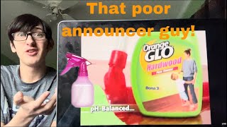 THAT POOR ANNOUNCER GUY! YTP Billy Mays and the Ravages of Orange Glo reaction