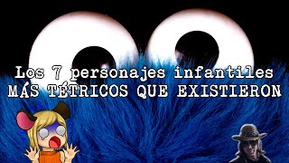 TOP: Los 7 Personajes Infantiles Más Tétricos Que Existieron II | reacción a DROSS