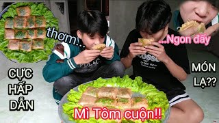 Mì Cuộn Bìa Đa Nem _ Món Ăn Độc Lạ Bình Minh , Tưởng Không Ngon VCK!! | Tờ Ka Hờ