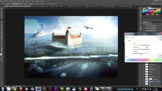 City Under Water | Artwork | SPEED ART | Photoshop CS6 Tutorial