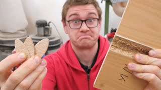 Do biscuits make mitres in particle board stronger?